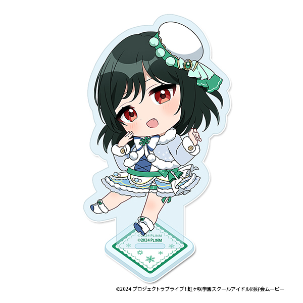 "Love Live! Nijigasaki High School Idol Club" Puchichoko Acrylic Stand Mifune Shioriko Winter Costume Ver.