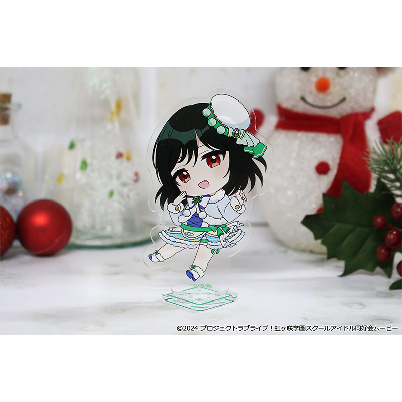 "Love Live! Nijigasaki High School Idol Club" Puchichoko Acrylic Stand Mifune Shioriko Winter Costume Ver.