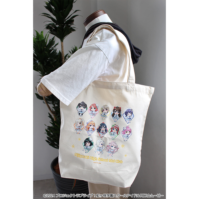 "Love Live! Nijigasaki High School Idol Club" Puchichoko Canvas Tote Bag Winter Costume Ver.