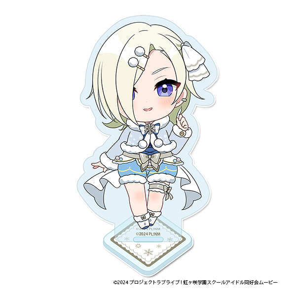 "Love Live! Nijigasaki High School Idol Club" Puchichoko Acrylic Stand Mia Taylor Winter Costume Ver.