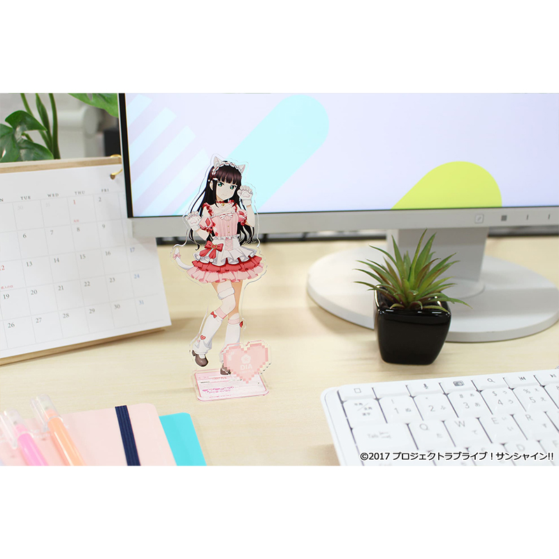 "Love Live! Sunshine!!" Original Illustration Acrylic Stand Kurosawa Dia Animal Costume