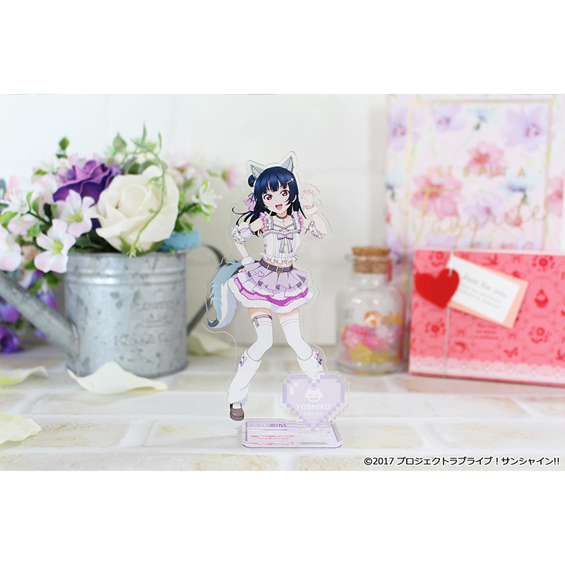 "Love Live! Sunshine!!" Original Illustration Acrylic Stand Tsushima Yoshiko Animal Costume