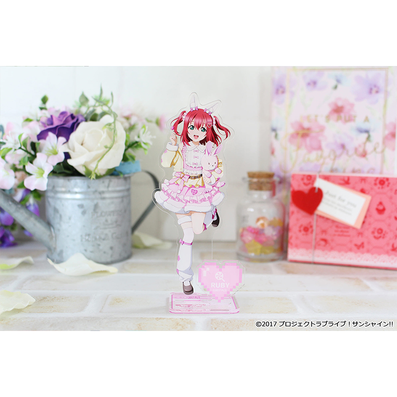 "Love Live! Sunshine!!" Original Illustration Acrylic Stand Kurosawa Ruby Animal Costume