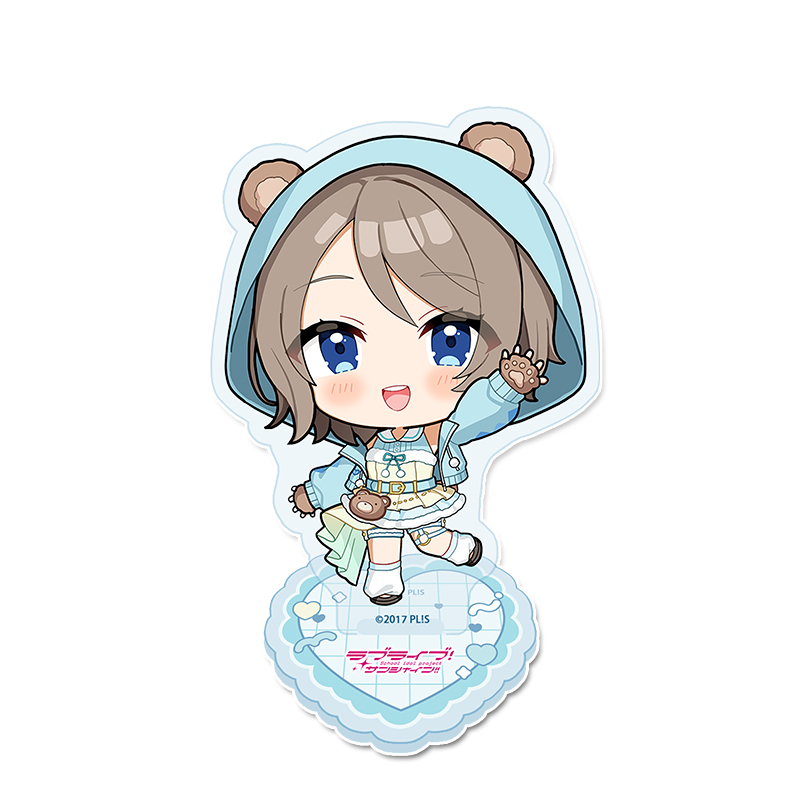 "Love Live! Sunshine!!" Puchichoko Acrylic Stand Watanabe You Animal Costume