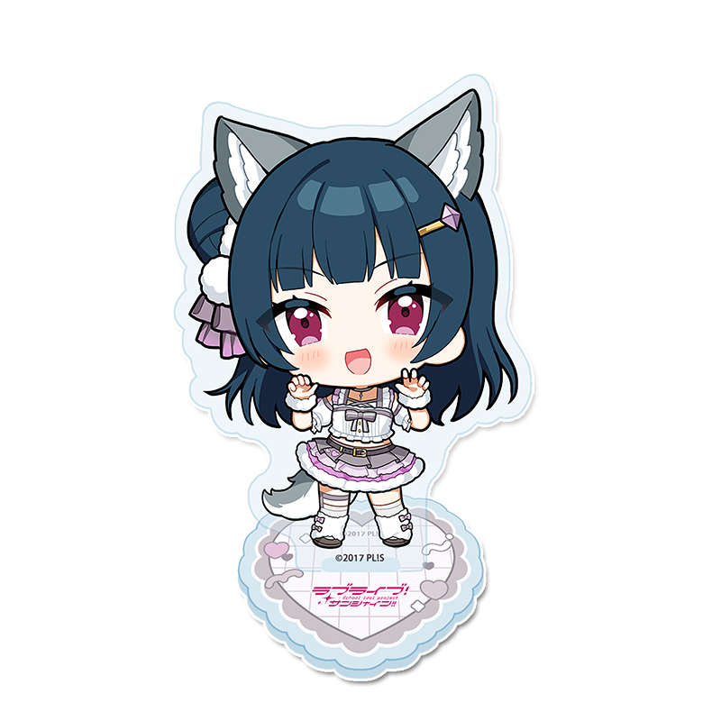 "Love Live! Sunshine!!" Puchichoko Acrylic Stand Tsushima Yoshiko Animal Costume