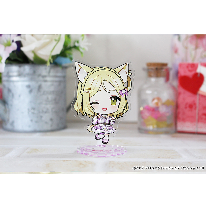 "Love Live! Sunshine!!" Puchichoko Acrylic Stand Ohara Mari Animal Costume