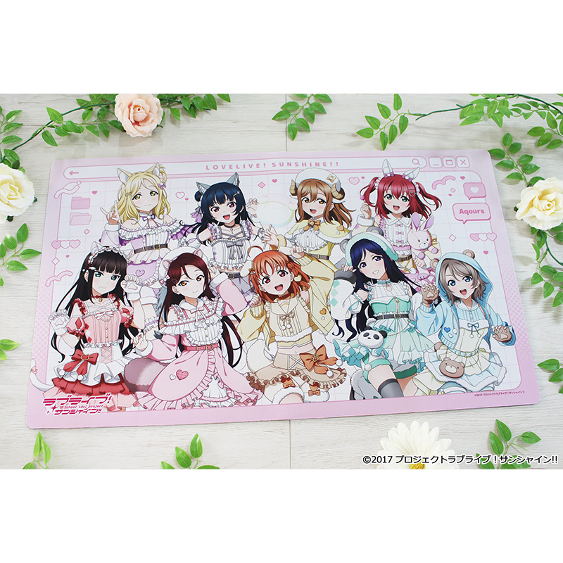 "Love Live! Sunshine!!" Original Illustration Desk Mat Animal Costume