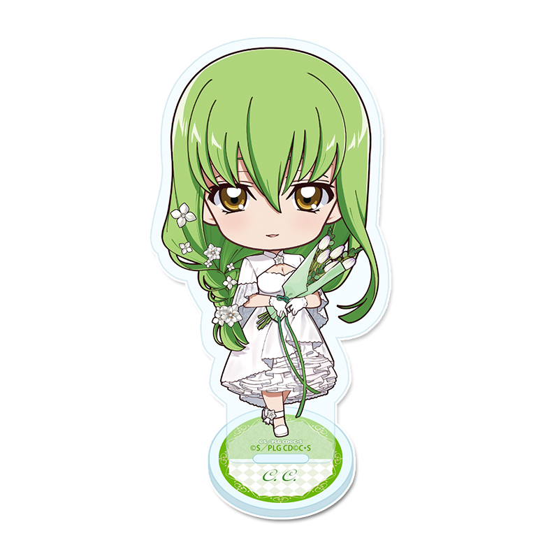"Code Geass Lelouch of the Rebellion" Puchichoko Acrylic Stand C.C. (A) Flower Collection