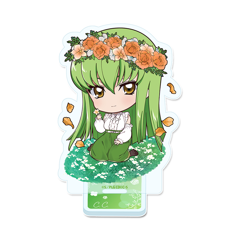 "Code Geass Lelouch of the Rebellion" Puchichoko Acrylic Stand C.C. (B) Flower Collection