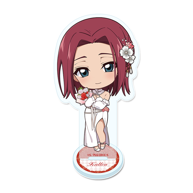 "Code Geass Lelouch of the Rebellion" Puchichoko Acrylic Stand Kallen (A) Flower Collection