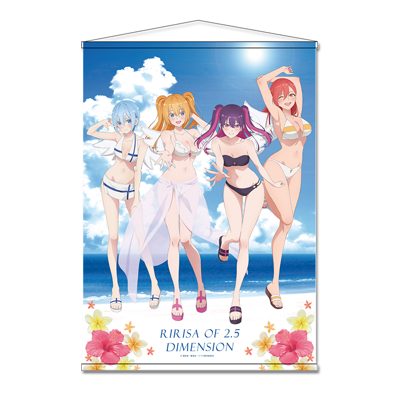"2.5 Dimensional Seduction" Original Illustration B1 Tapestry Swimwear Ver.
