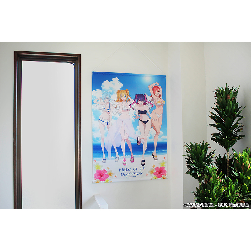 "2.5 Dimensional Seduction" Original Illustration B1 Tapestry Swimwear Ver.