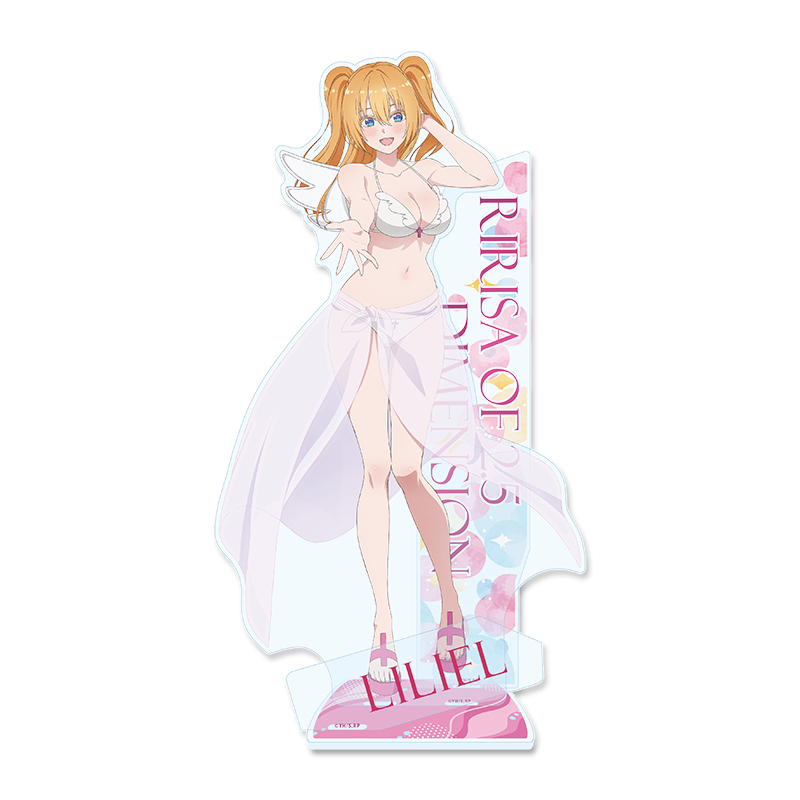 "2.5 Dimensional Seduction" Original Illustration Big Acrylic Stand Liliel Swimwear Ver.