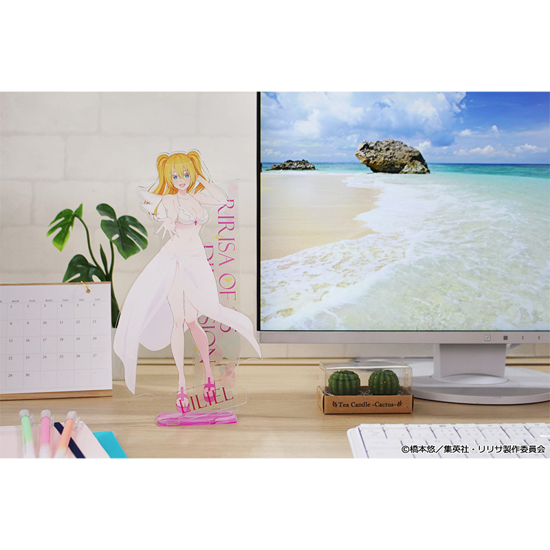 "2.5 Dimensional Seduction" Original Illustration Big Acrylic Stand Liliel Swimwear Ver.