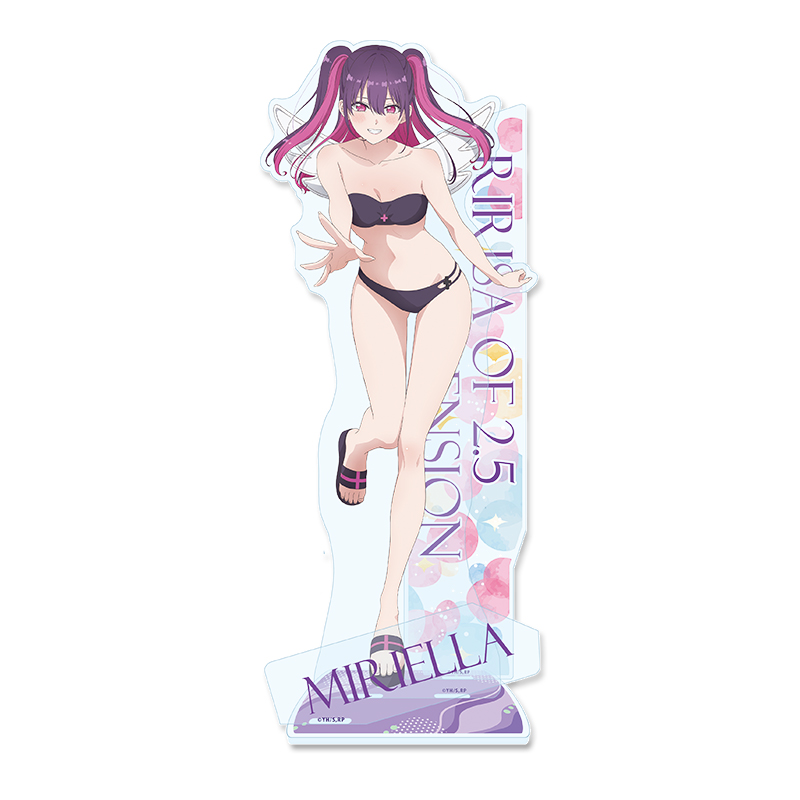 "2.5 Dimensional Seduction" Original Illustration Big Acrylic Stand Miriella Swimwear Ver.