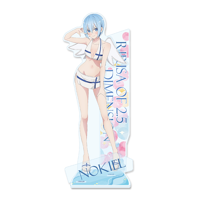 "2.5 Dimensional Seduction" Original Illustration Big Acrylic Stand Nokiel Swimwear Ver.