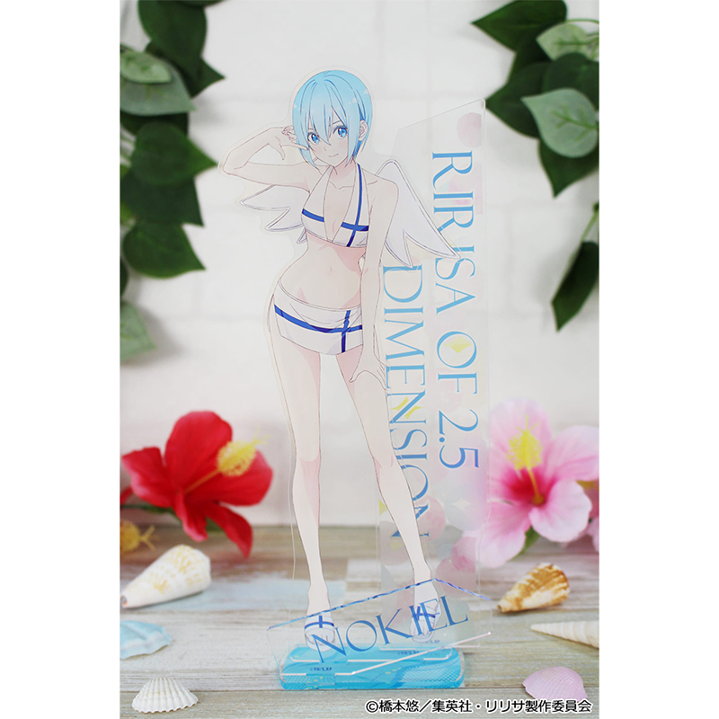 "2.5 Dimensional Seduction" Original Illustration Big Acrylic Stand Nokiel Swimwear Ver.