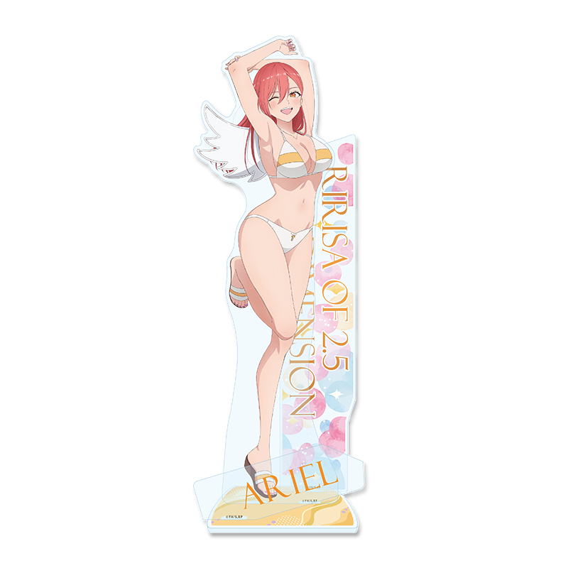 "2.5 Dimensional Seduction" Original Illustration Big Acrylic Stand Ariel Swimwear Ver.