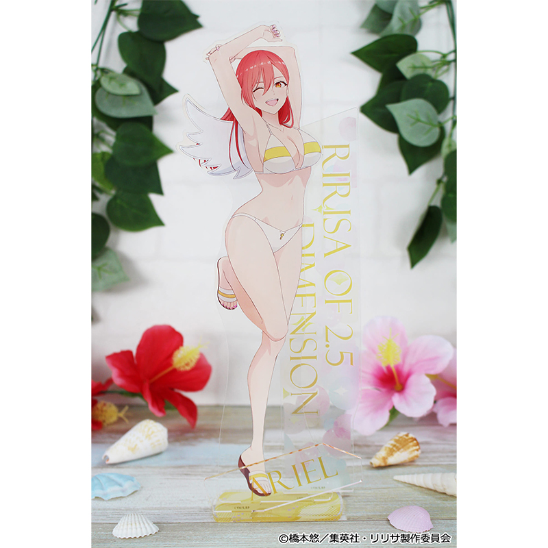 "2.5 Dimensional Seduction" Original Illustration Big Acrylic Stand Ariel Swimwear Ver.