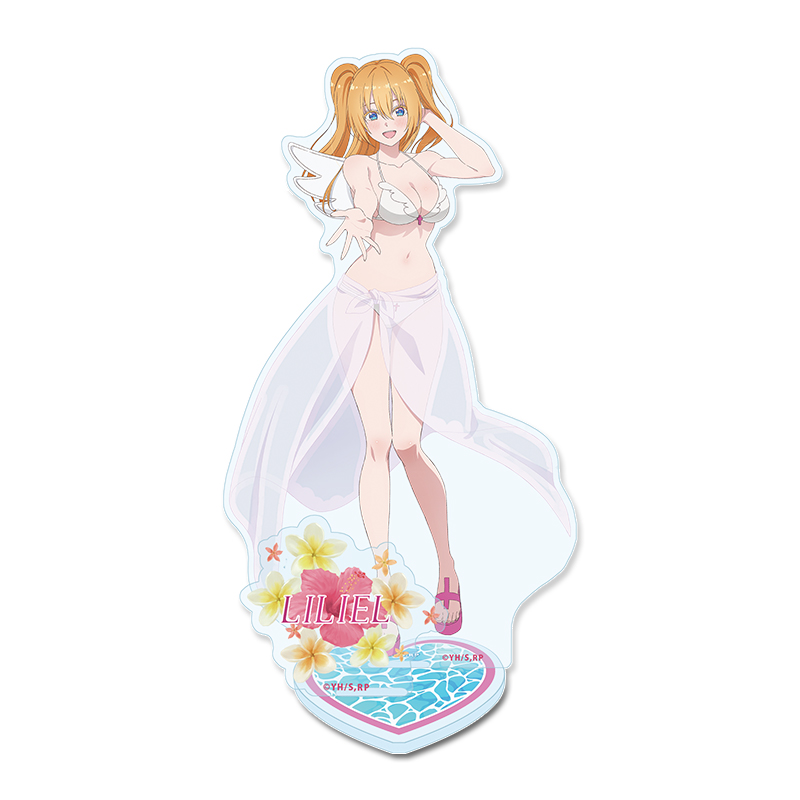 "2.5 Dimensional Seduction" Original Illustration Acrylic Stand Liliel Swimwear Ver.