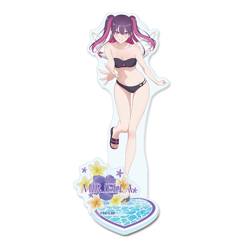 "2.5 Dimensional Seduction" Original Illustration Acrylic Stand Miriella Swimwear Ver.
