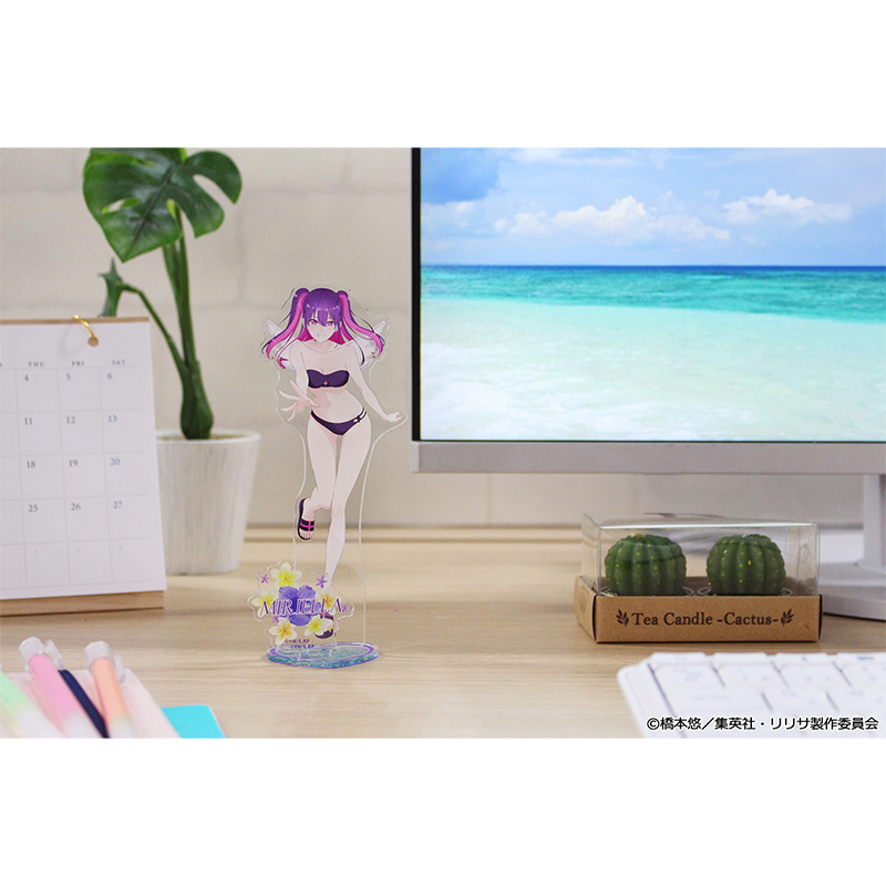 "2.5 Dimensional Seduction" Original Illustration Acrylic Stand Miriella Swimwear Ver.