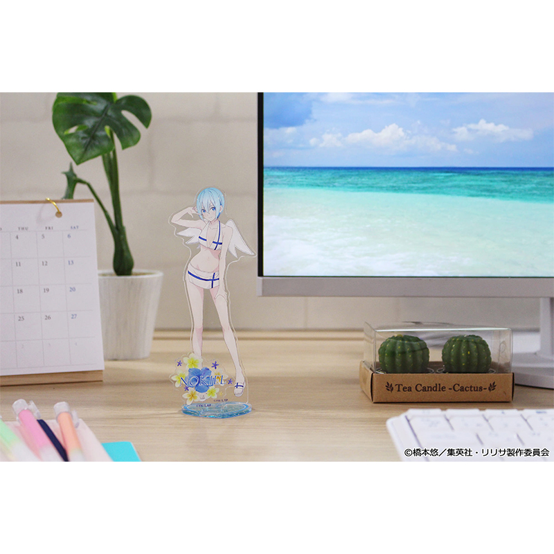 "2.5 Dimensional Seduction" Original Illustration Acrylic Stand Nokiel Swimwear Ver.