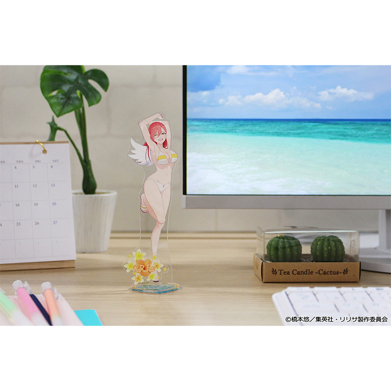 "2.5 Dimensional Seduction" Original Illustration Acrylic Stand Ariel Swimwear Ver.