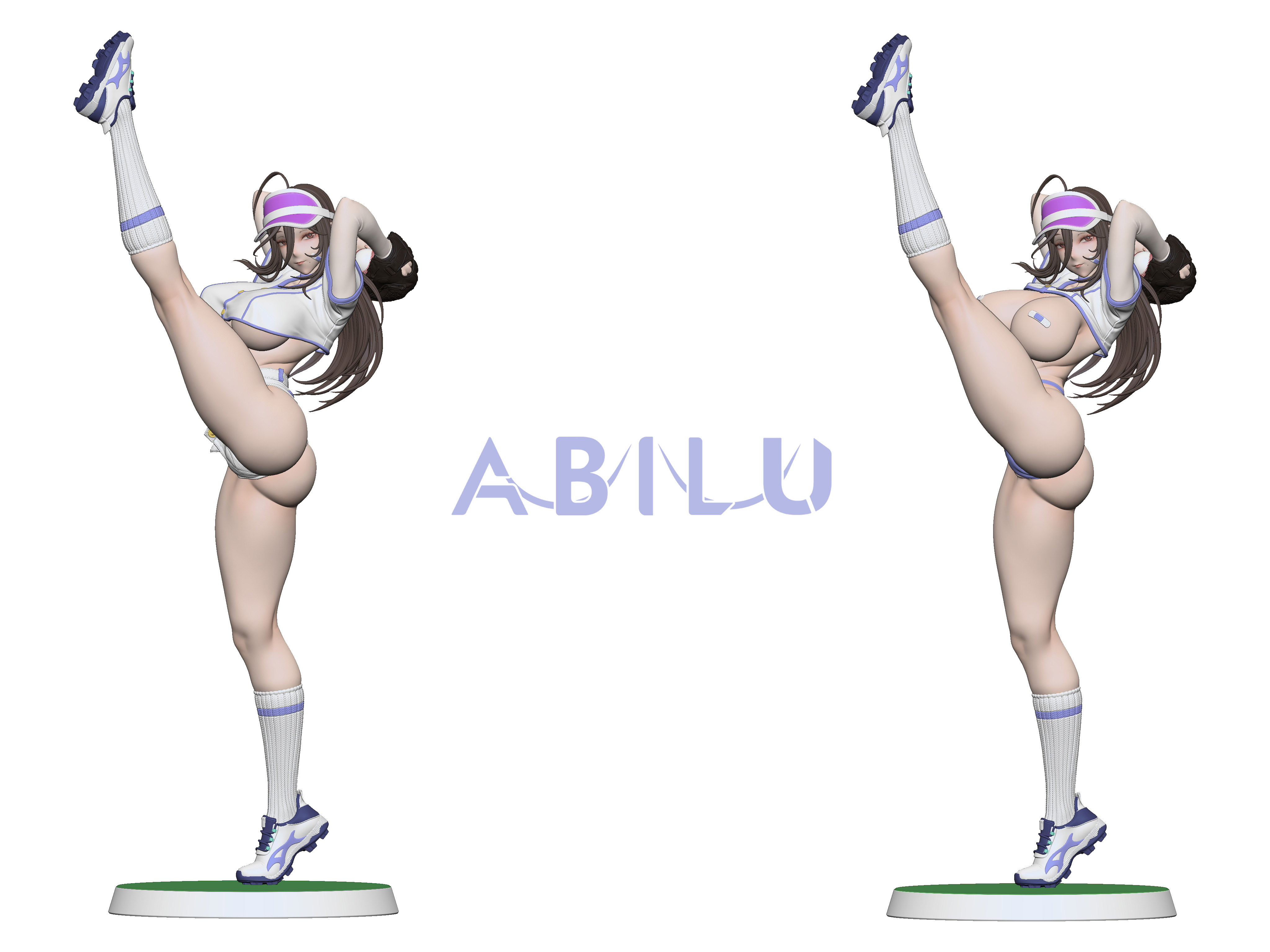 ABILU DESIGN OPTION PART FOR MOLLY'S DRESSING TIME JING XIANG BASEBALL WEAR VER. 1/4 SCALE FIGURE