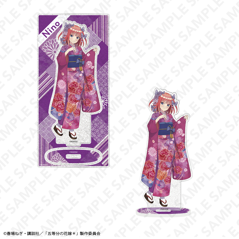 "The Quintessential Quintuplets Specials 2" Glitter Acrylic Stand Plate Nakano Nino