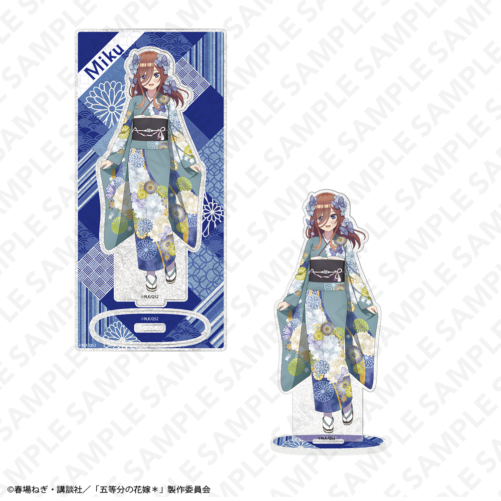 "The Quintessential Quintuplets Specials 2" Glitter Acrylic Stand Plate Nakano Miku