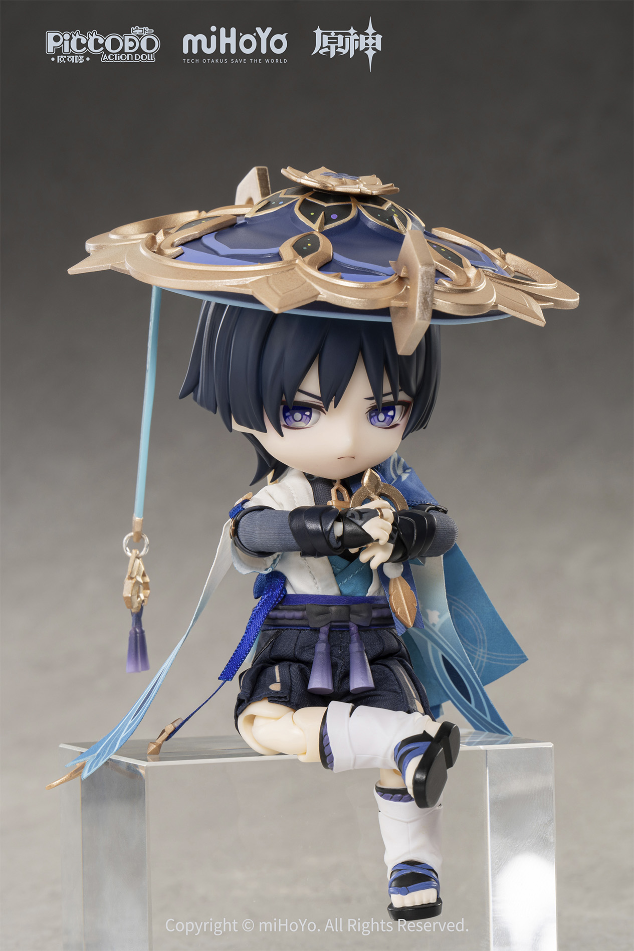 PICCODO ACTION DOLL X "GENSHIN IMPACT" WANDERER DEFORMED DOLL