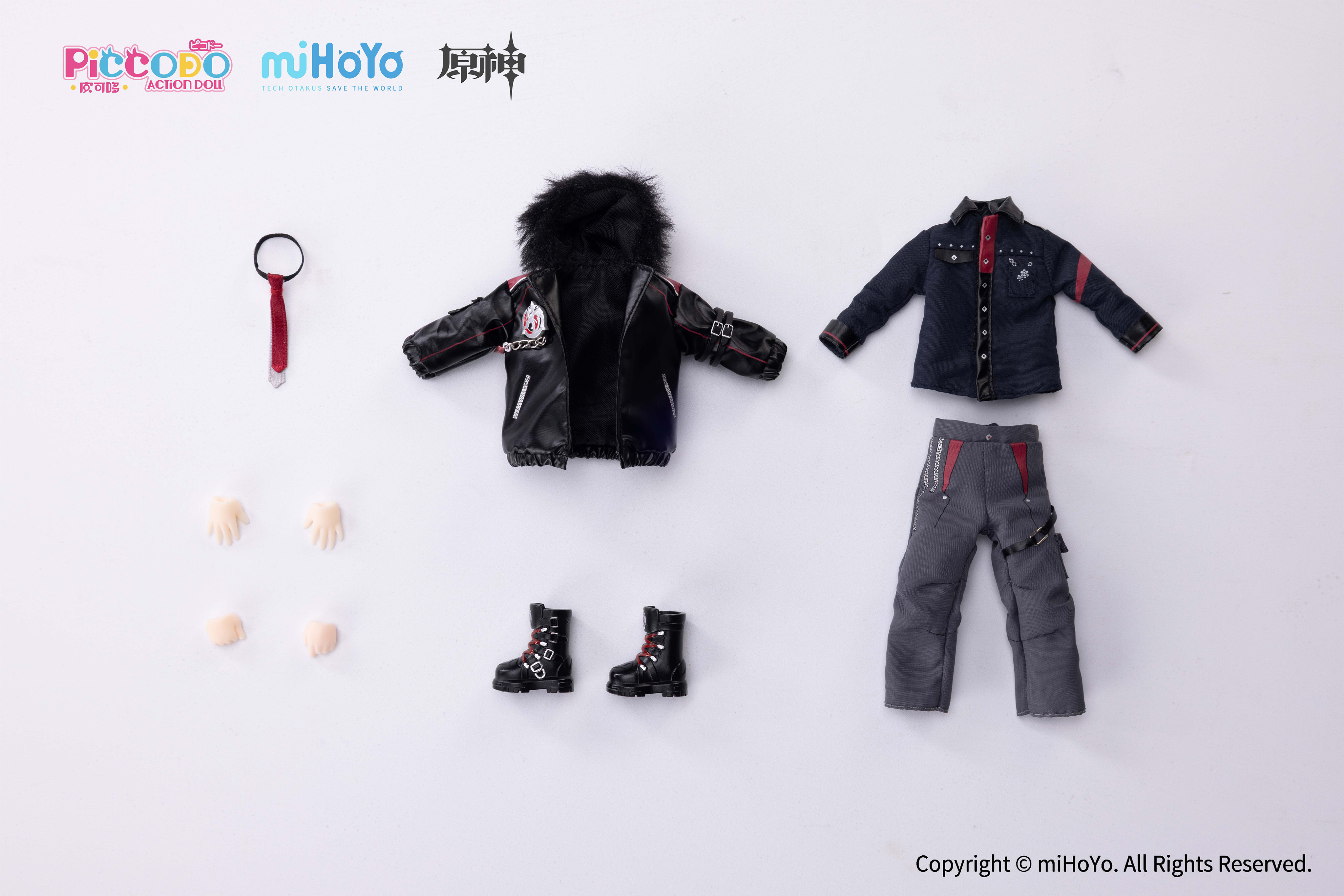 PICCODO ACTION DOLL X "GENSHIN IMPACT" OPTION SET FOR WRIOTHESLEY