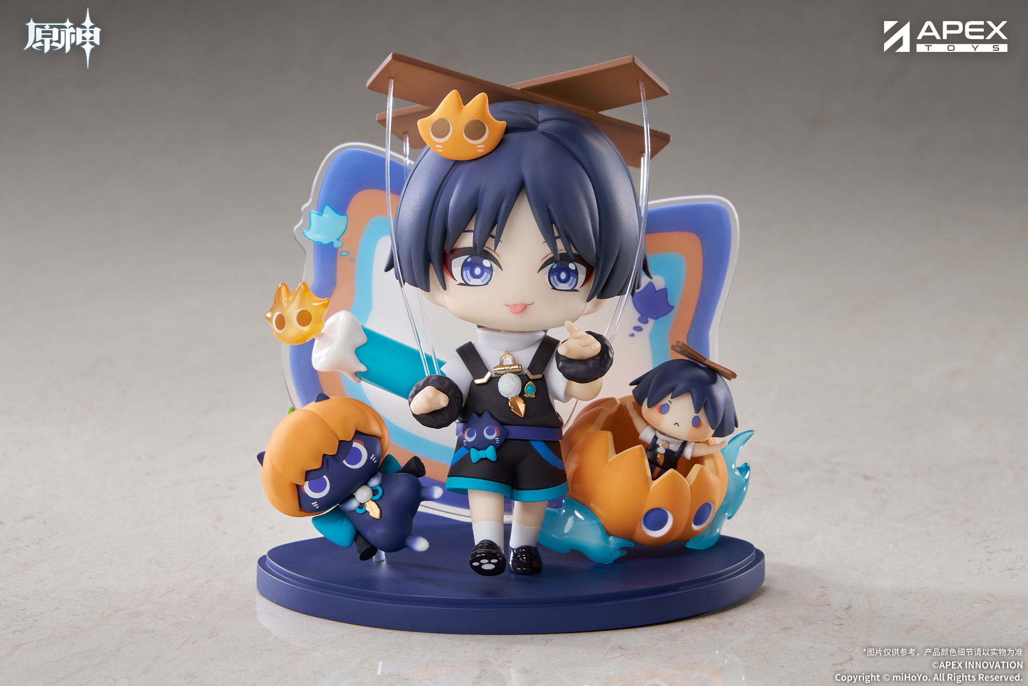 "Genshin Impact" Twilight Whimsy Series Chibi Chara Figure Wanderer