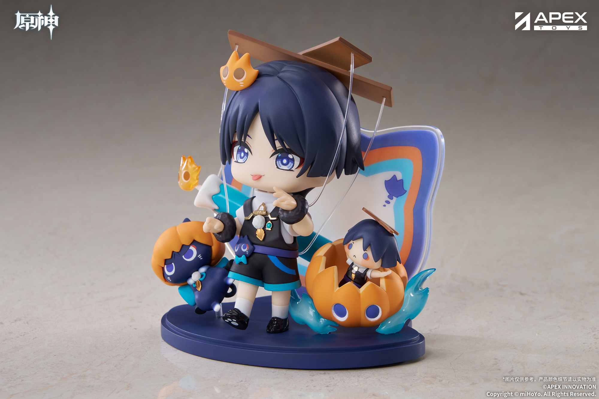 "Genshin Impact" Twilight Whimsy Series Chibi Chara Figure Wanderer
