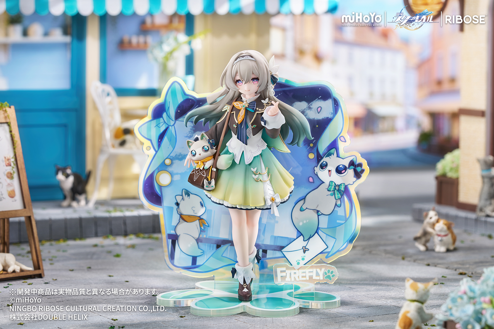 RIBOSE RISE UP+ "HONKAI: STAR RAIL" LITTLE CAT SERIES Firefly VER. NON SCALE FIGURE