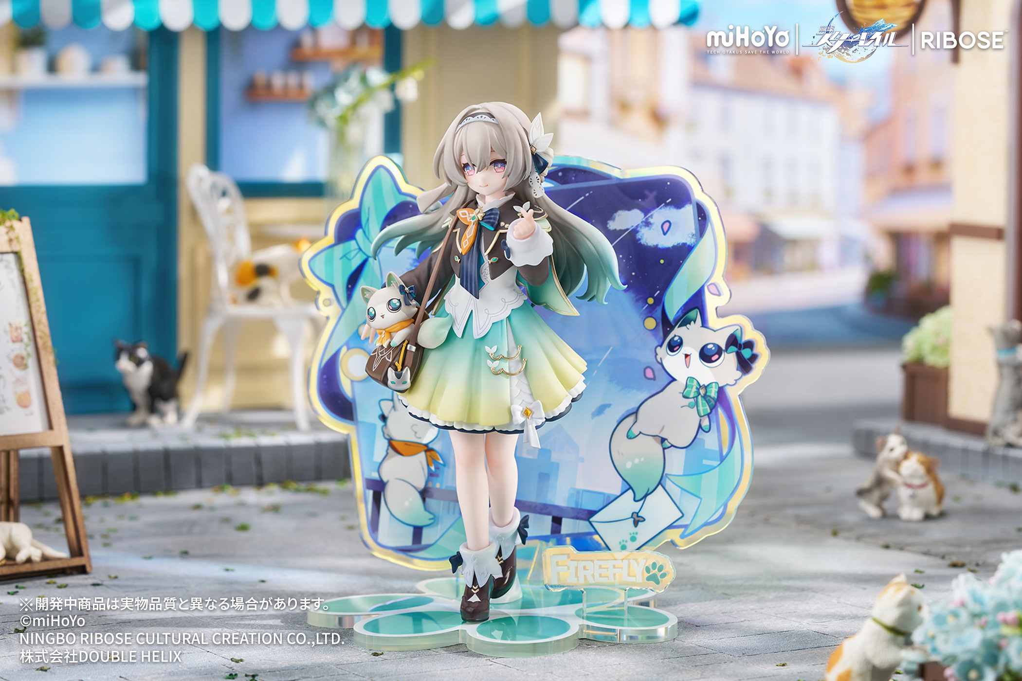 RIBOSE RISE UP+ "HONKAI: STAR RAIL" LITTLE CAT SERIES Firefly VER. NON SCALE FIGURE