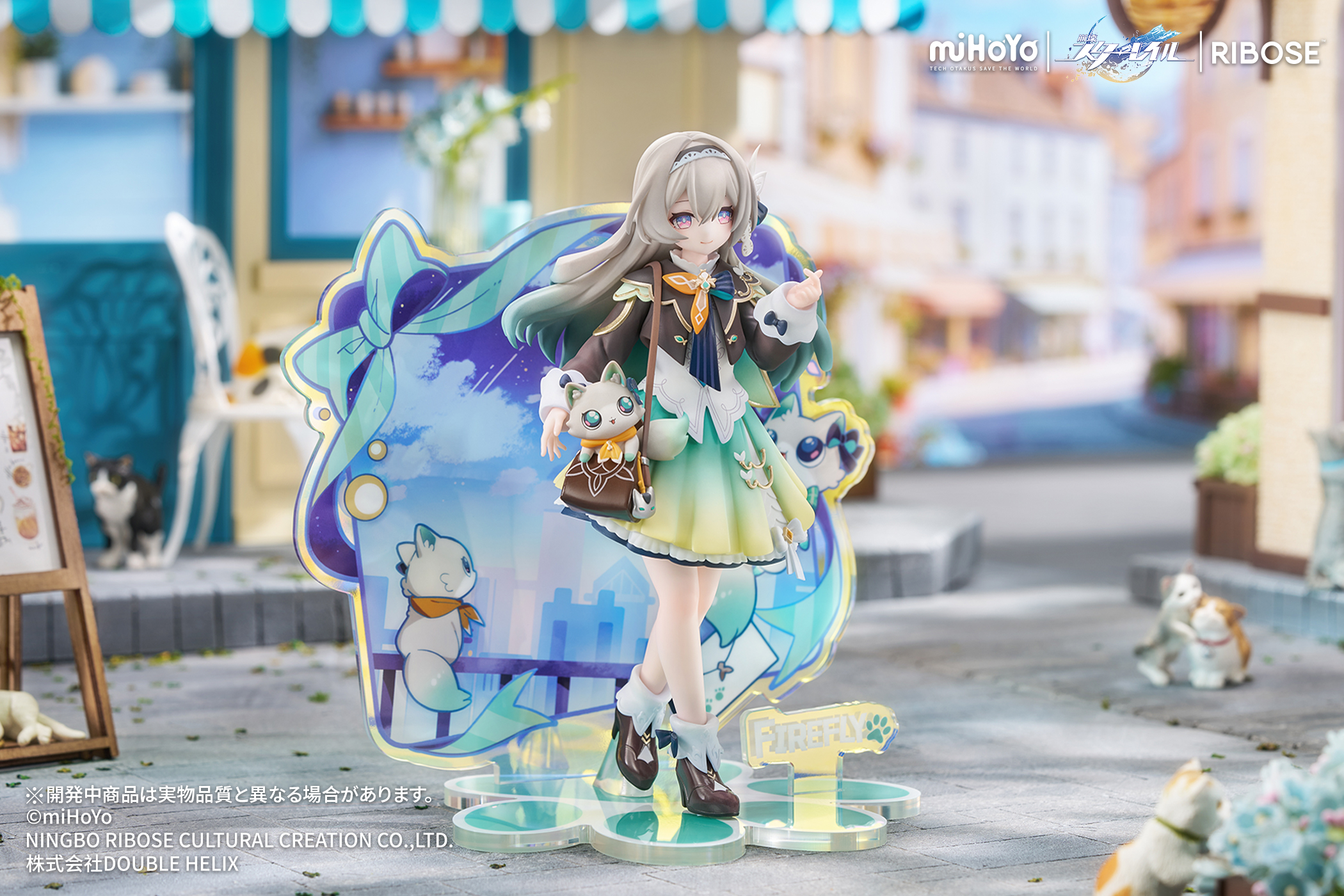 RIBOSE RISE UP+ "HONKAI: STAR RAIL" LITTLE CAT SERIES Firefly VER. NON SCALE FIGURE