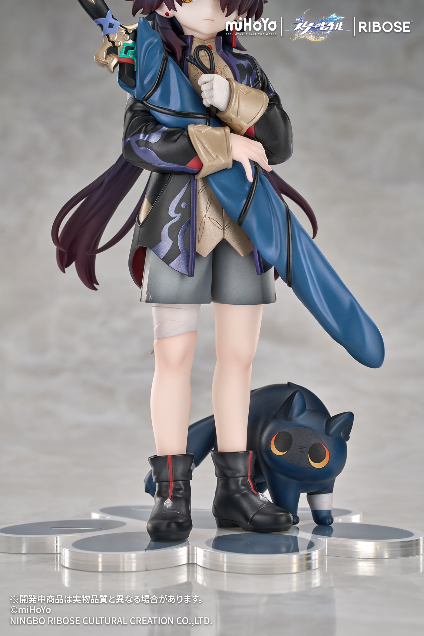 RIBOSE RISE UP+ "HONKAI: STAR RAIL" LITTLE CAT SERIES BLADE VER. NON SCALE FIGURE