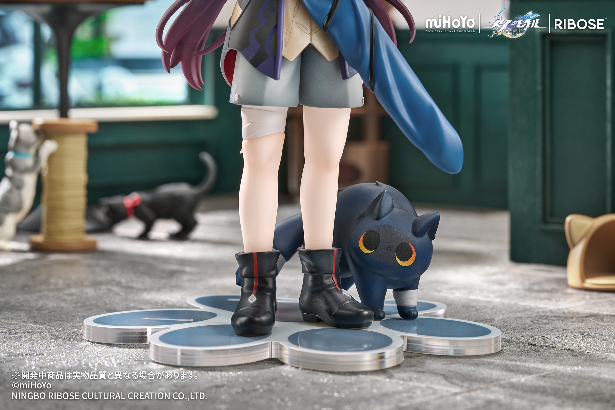 RIBOSE RISE UP+ "HONKAI: STAR RAIL" LITTLE CAT SERIES BLADE VER. NON SCALE FIGURE