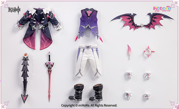 PICCODO ACTION DOLL X "GENSHIN IMPACT" DURIN DEFORMED DOLL