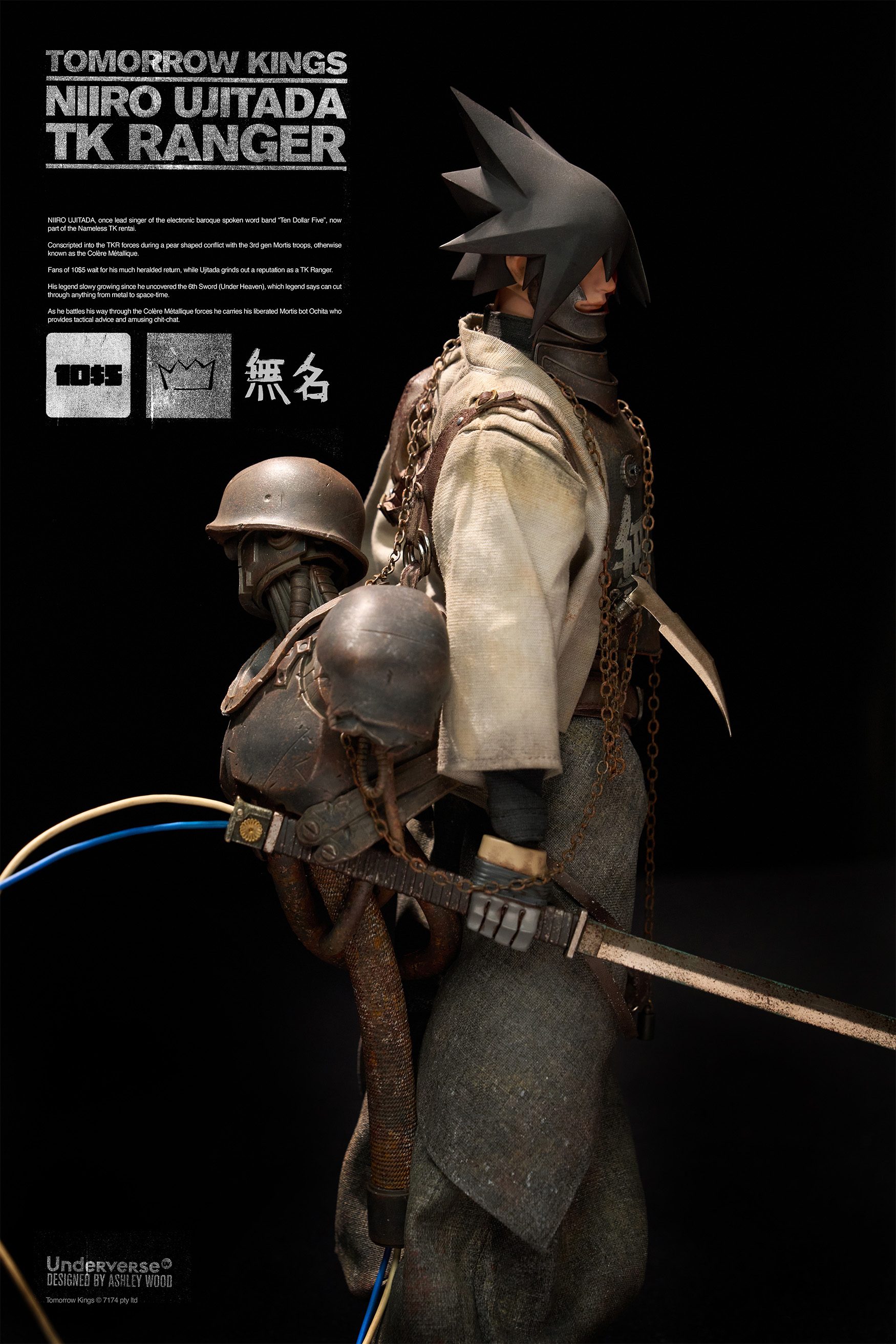 キングダムタロウ Pre-order] UNDERVERSE TOMORROW KINGS TK RANGER NIIRO UJITADA