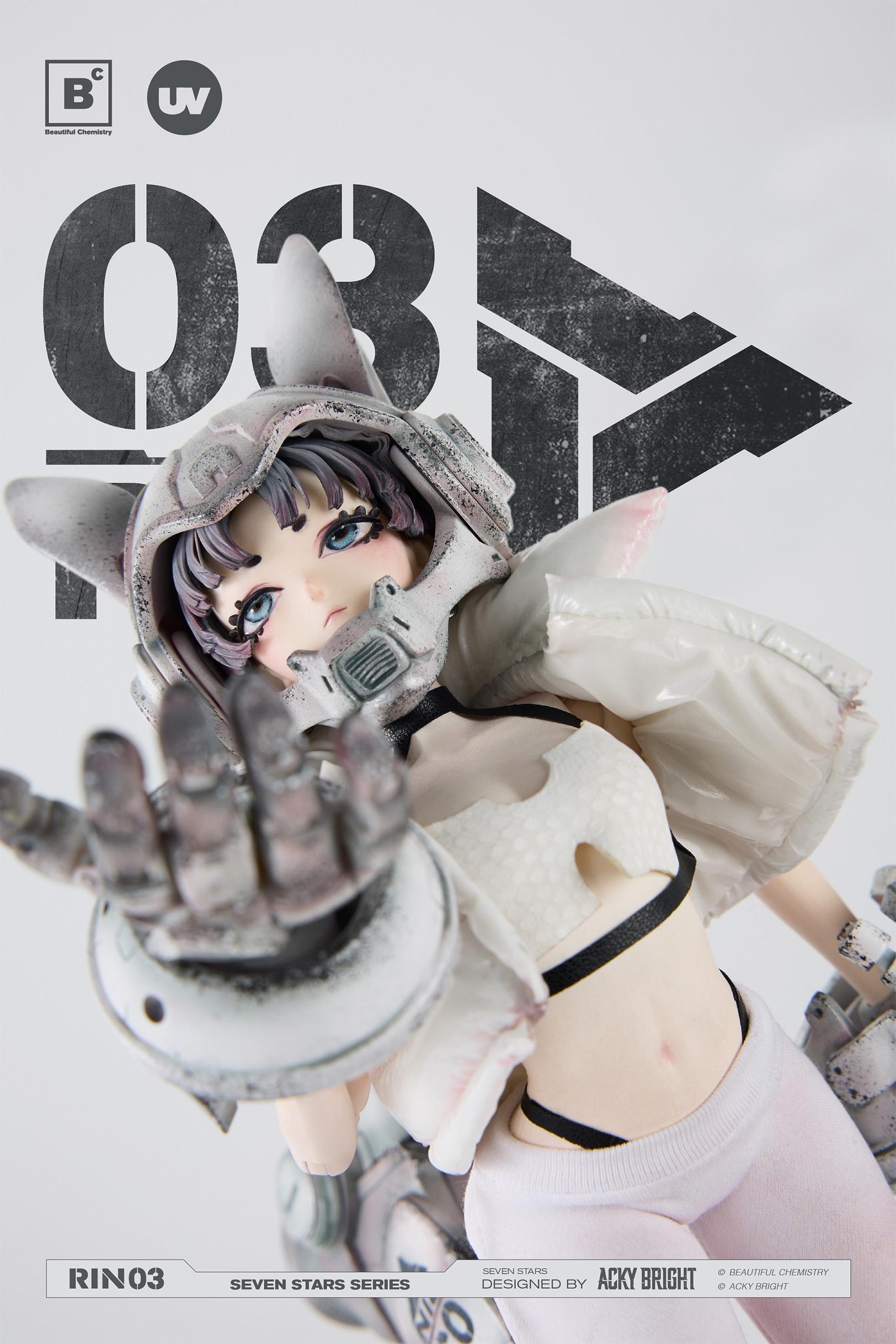 BEAUTIFUL CHEMISTRY SEVEN STARS SERIES NO.3 RIN 1/6 SCALE ACTION FIGURE