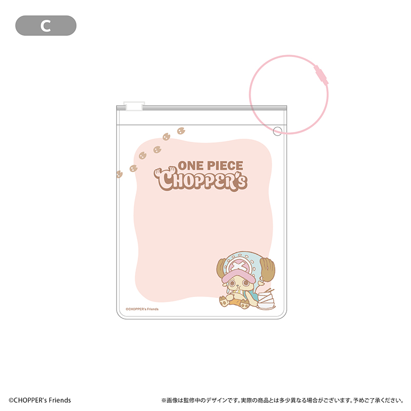 "One Piece CHOPPER's" Clear Zipper Case C