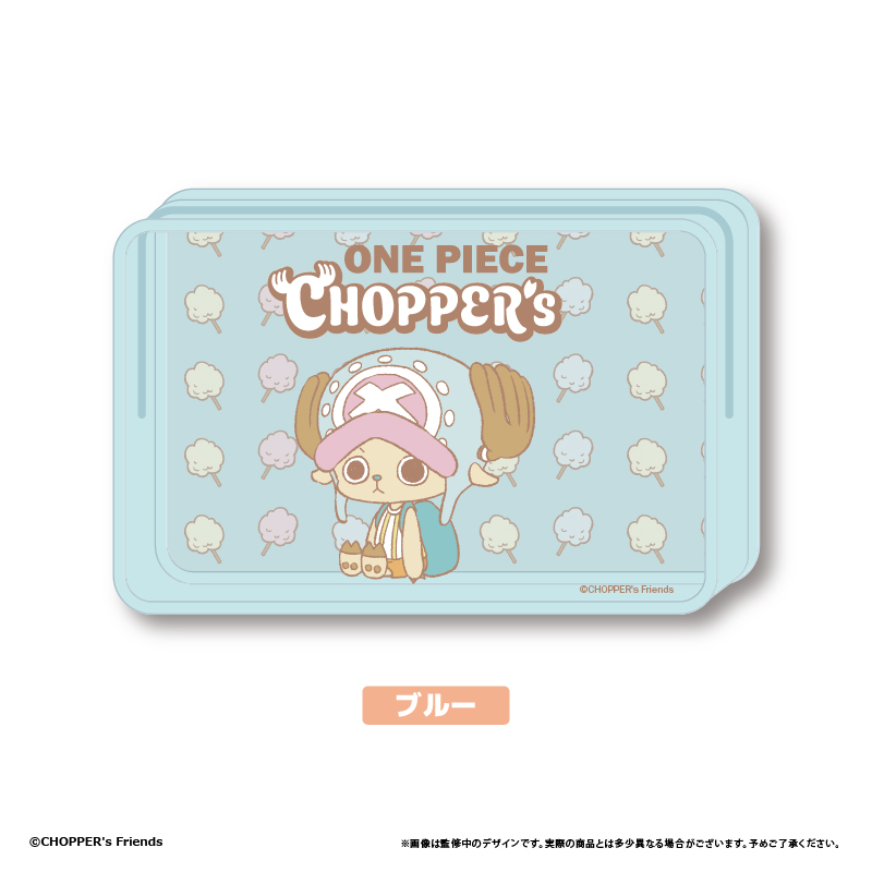 "One Piece CHOPPER's" Clear Pouch Blue