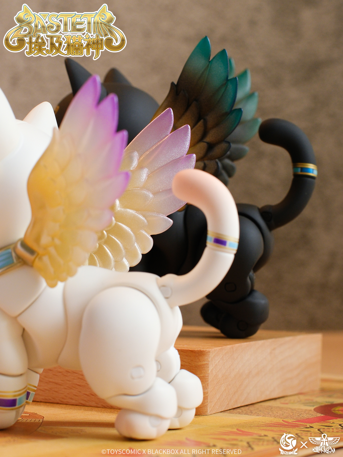 TOYSCOMIC x BLACKBOX BASTET NON-SCALE ACTION FIGURE (WHITE)