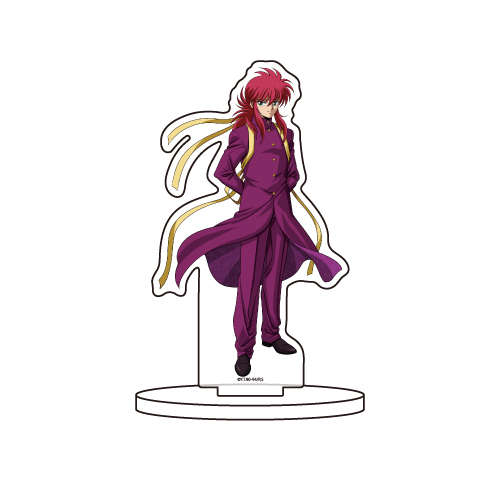 Chara Acrylic Figure "YuYu Hakusho" 17 Ouendan Ver. Kurama