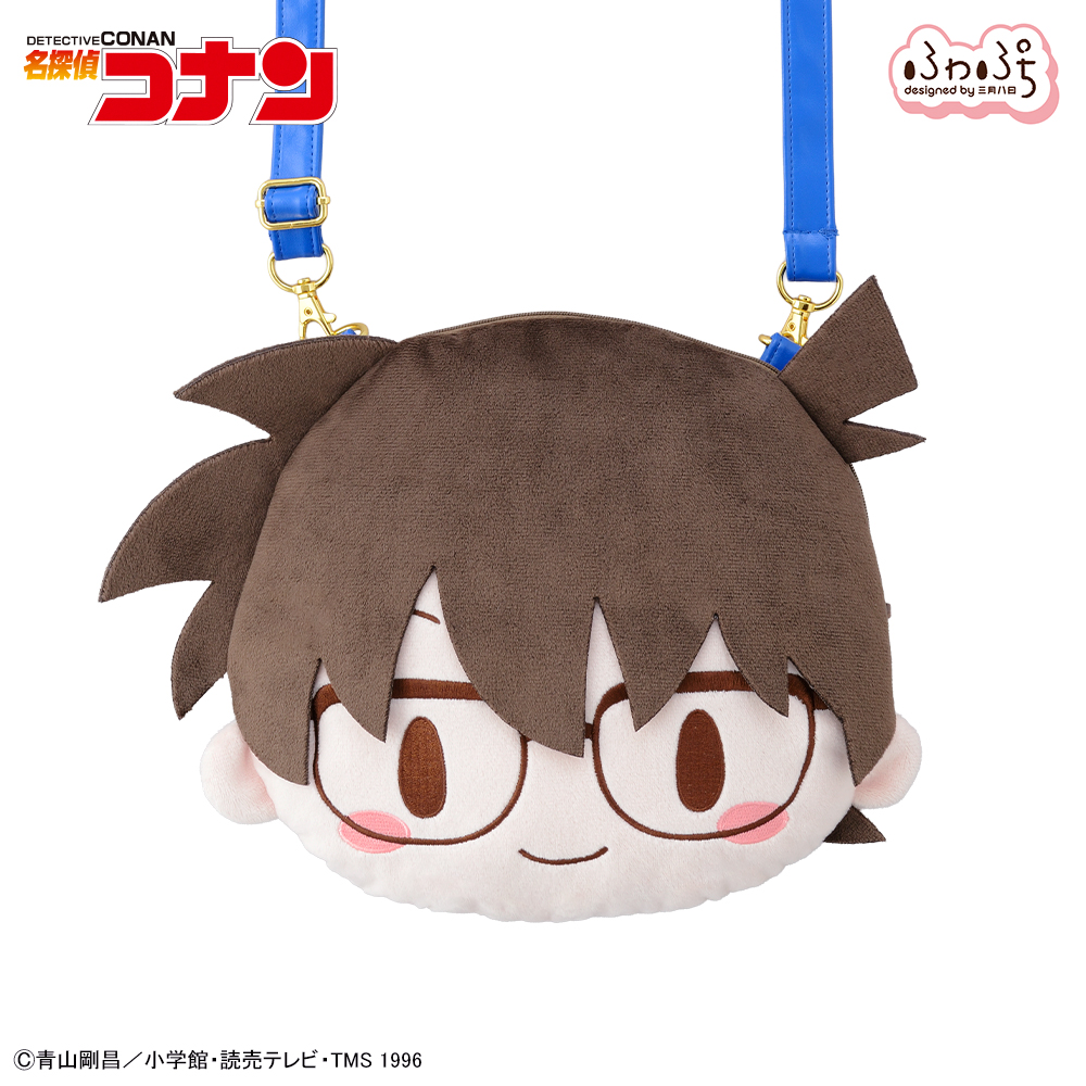 "Detective Conan" Edogawa Conan Fuwa Petit Face Shoulder Bag M