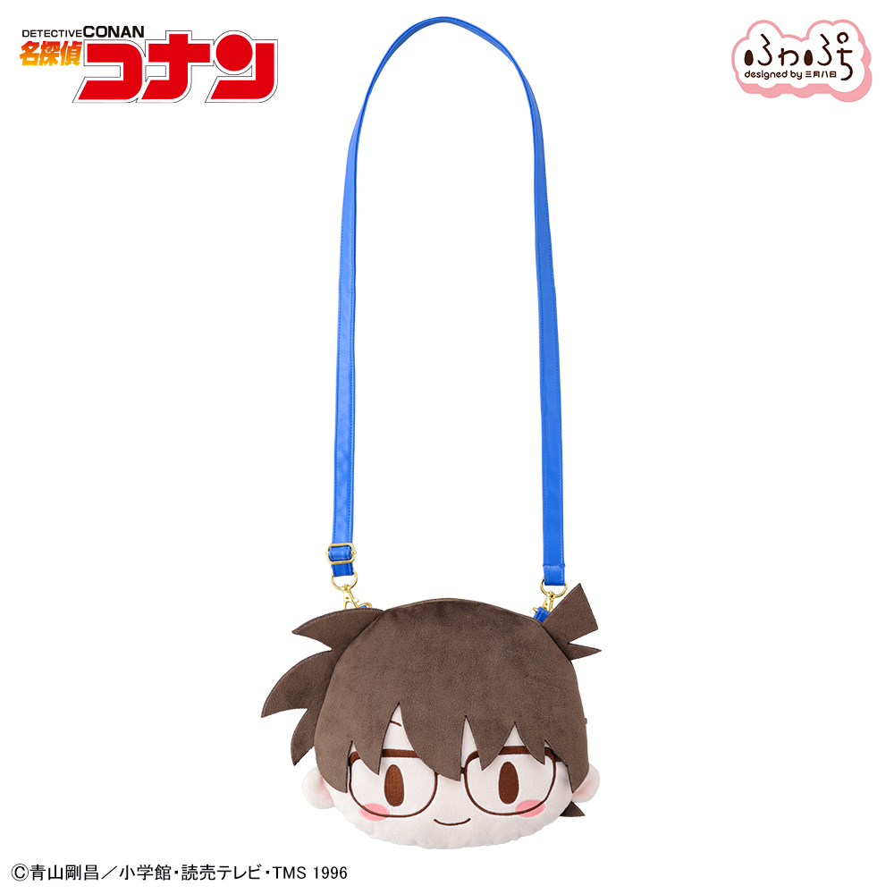 "Detective Conan" Edogawa Conan Fuwa Petit Face Shoulder Bag M