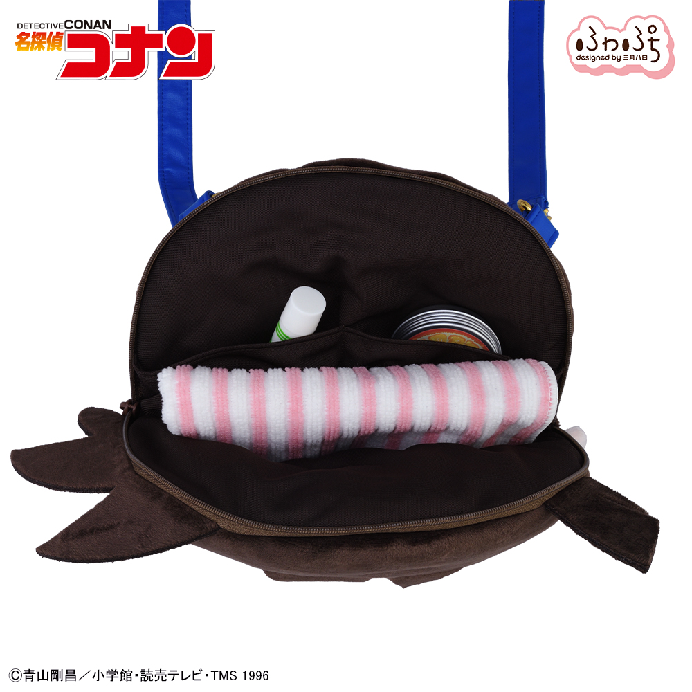 "Detective Conan" Edogawa Conan Fuwa Petit Face Shoulder Bag M
